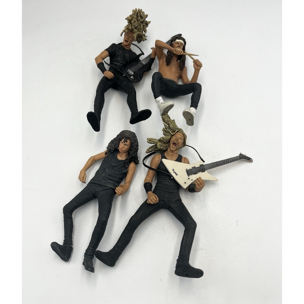 Vintage 2001 McFarlane Metallica Harvesters of Sorrow Loose Figures Lot
